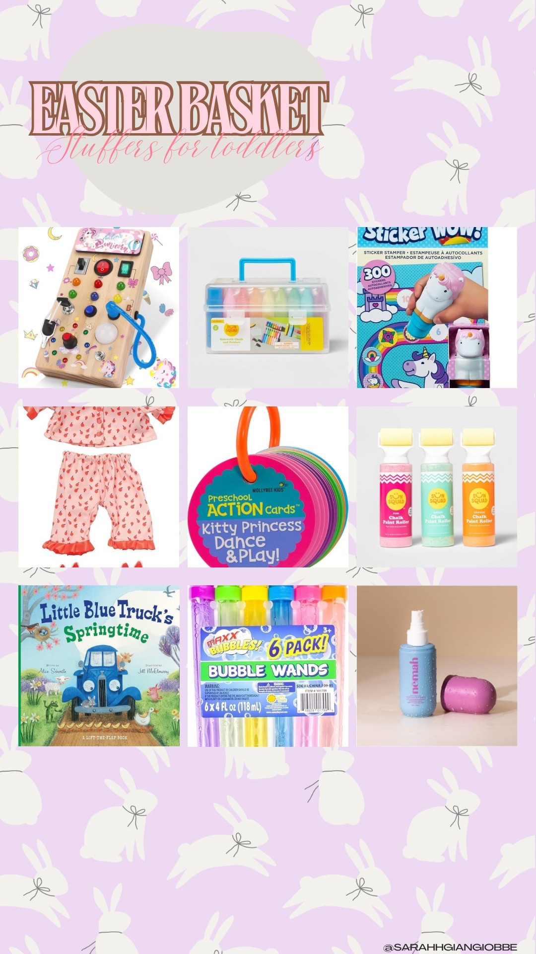 Easter basket stuffers for toddlers!! The action card games are so fun, we have a the scavenger hunt set and Gianna loves it so getting her another set was a no brainer! & had to restock all the chalk and bubbles for summer fun 🤩 

#LTKSeasonal #LTKFamily #LTKKids