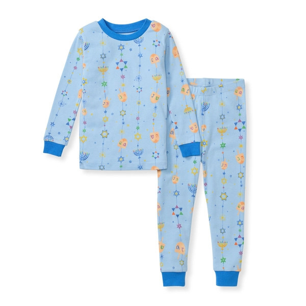 Hanukkah Joy Organic Cotton Matching Family Pajamas | Burts Bees Baby