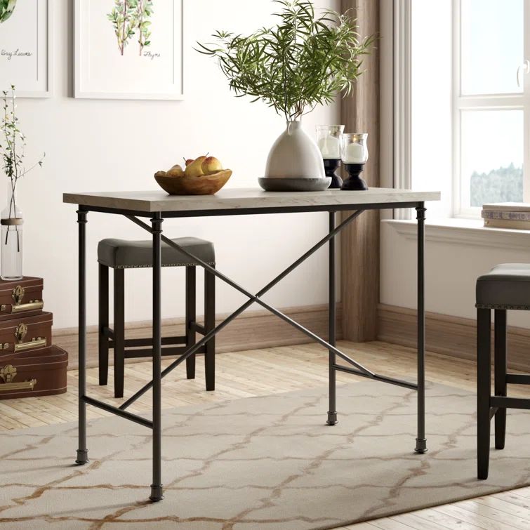 Ervil Counter Height 45.25'' Dining Table | Wayfair North America