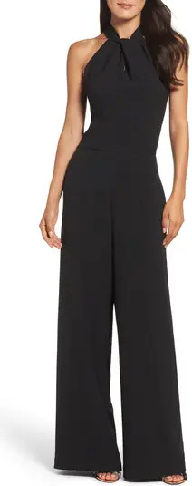 Halter Neck Wide Leg Jumpsuit | Nordstrom