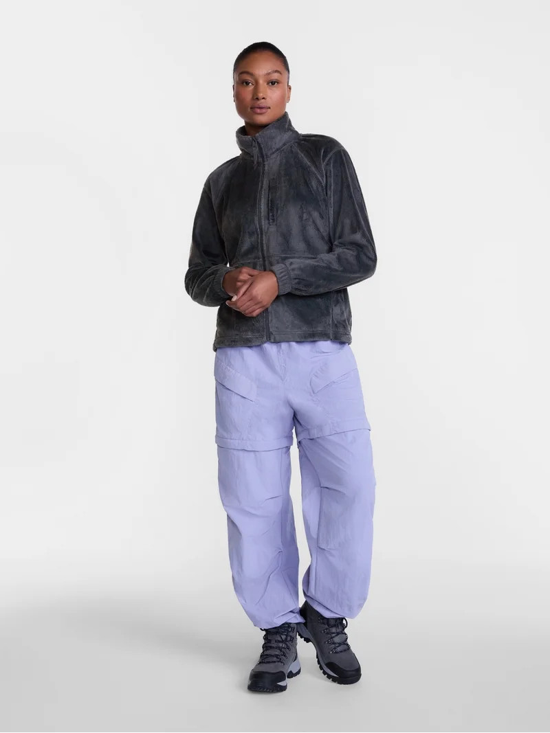 Ozark Trail Women's and Women's Plus Zip Up Fleece Jacket, Sizes XS-3X | Walmart (US)