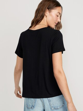 Luxe V-Neck T-Shirt | Old Navy (US)