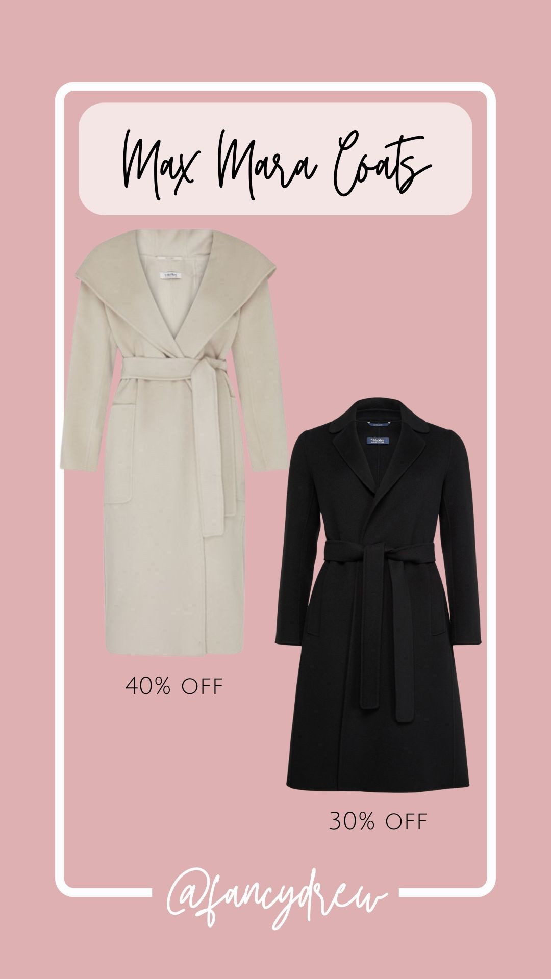 Max Mara costs on sale!! 

#LTKSeasonal #LTKSaleAlert