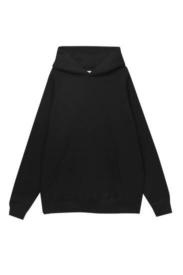 Basic oversized hooded sweatshirt - pull&bear | PULL and BEAR UK