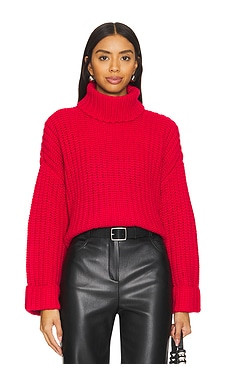 525 x REVOLVE Vida Sweater in Cherry Red from Revolve.com | Revolve Clothing (Global)