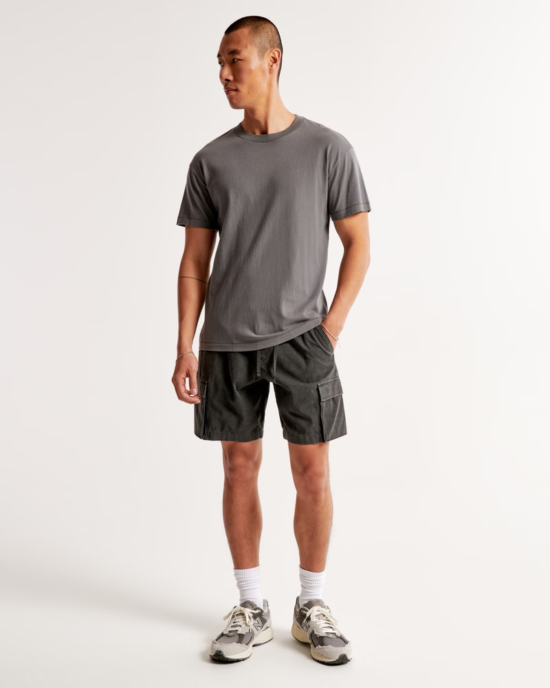 A&F 8 Inch Court Utility Short | Abercrombie & Fitch (US)
