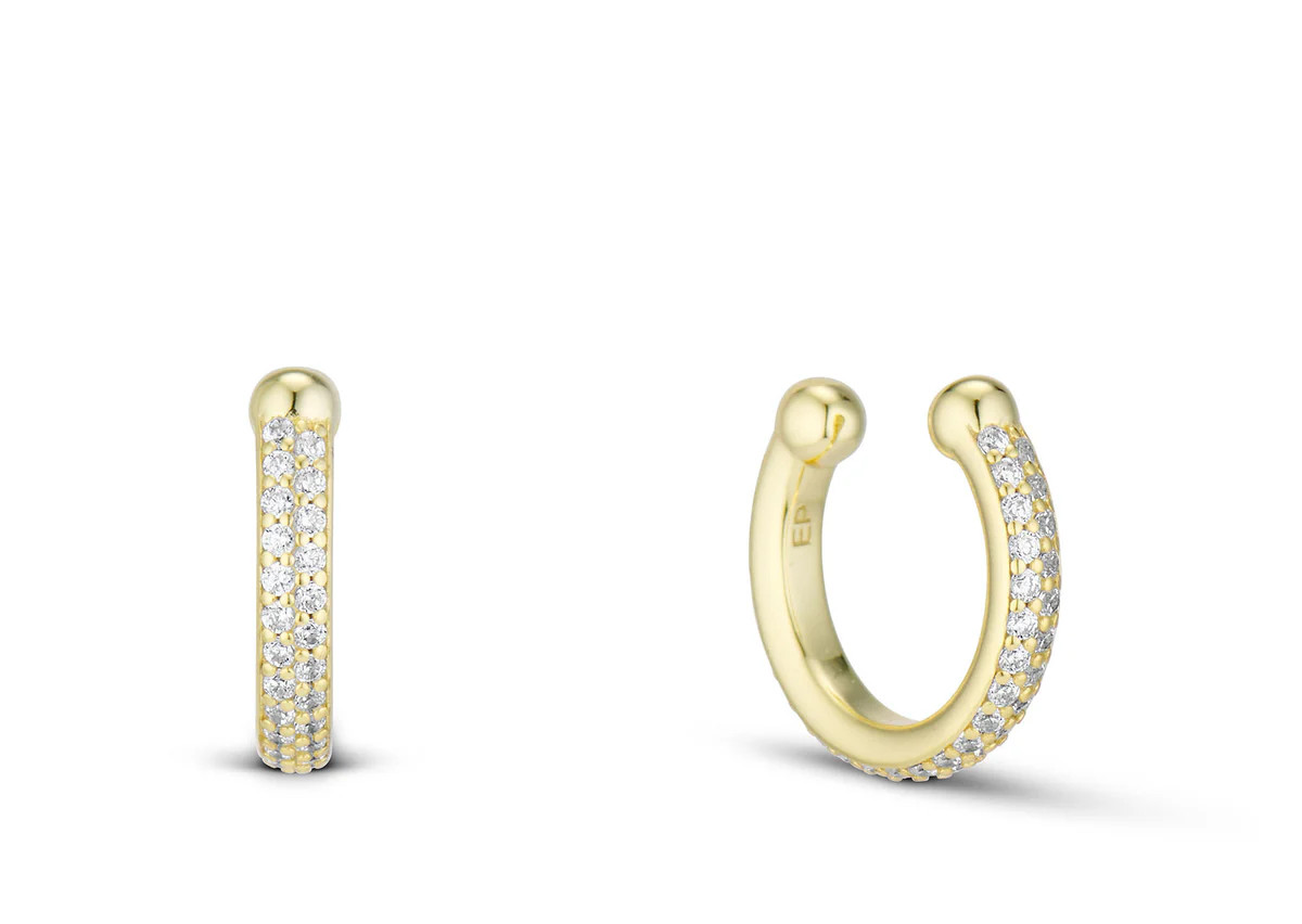 CZ PAVE CUFF EARRING | EP JEWELS 