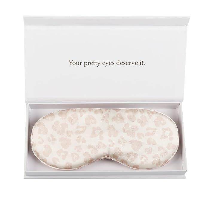 Silk Sleep Mask Light Blocking Luxury 100% Mulberry 22mm Silk Eye Mask Eye Cover Blindfold Ultra ... | Amazon (US)