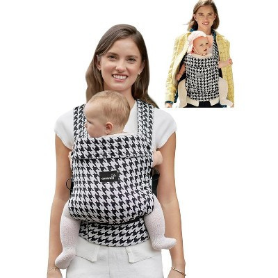 GROWNSY Hands-Free Baby Carrier with Lumbar Support, Soft Sling for Infants to Toddlers 7-44 lb, Easy Wear & Travel Ready Houndstooth Design | Target
