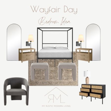 Wayfair day
Bedroom inspo
Canopy bed
Full length Mirrors
Ottomans
Nightstand 

#LTKhome #LTKsalealert #LTKstyletip