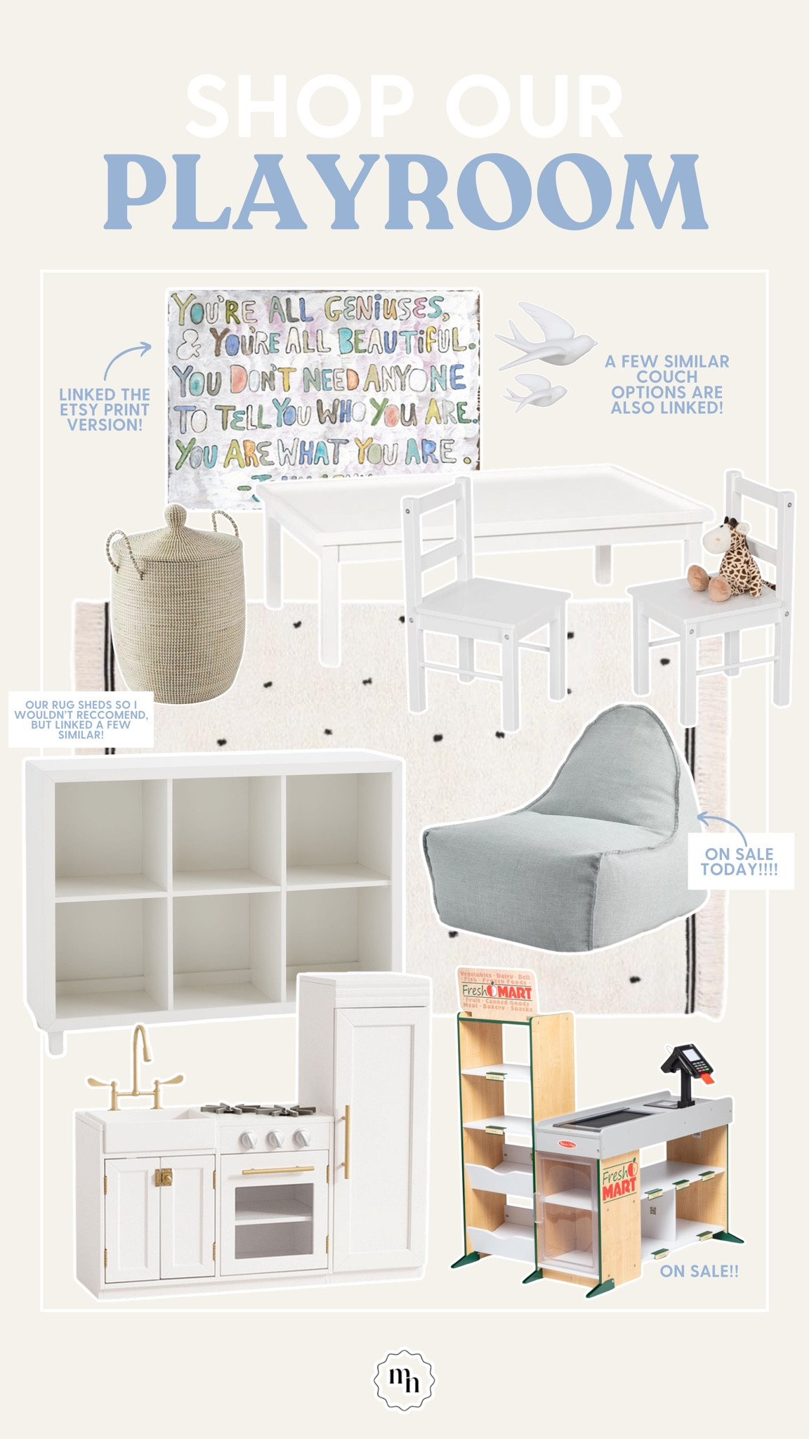 Playroom Links!!!

#playroom #home #kids #decor #kidsroom

#LTKHome #LTKBaby #LTKKids