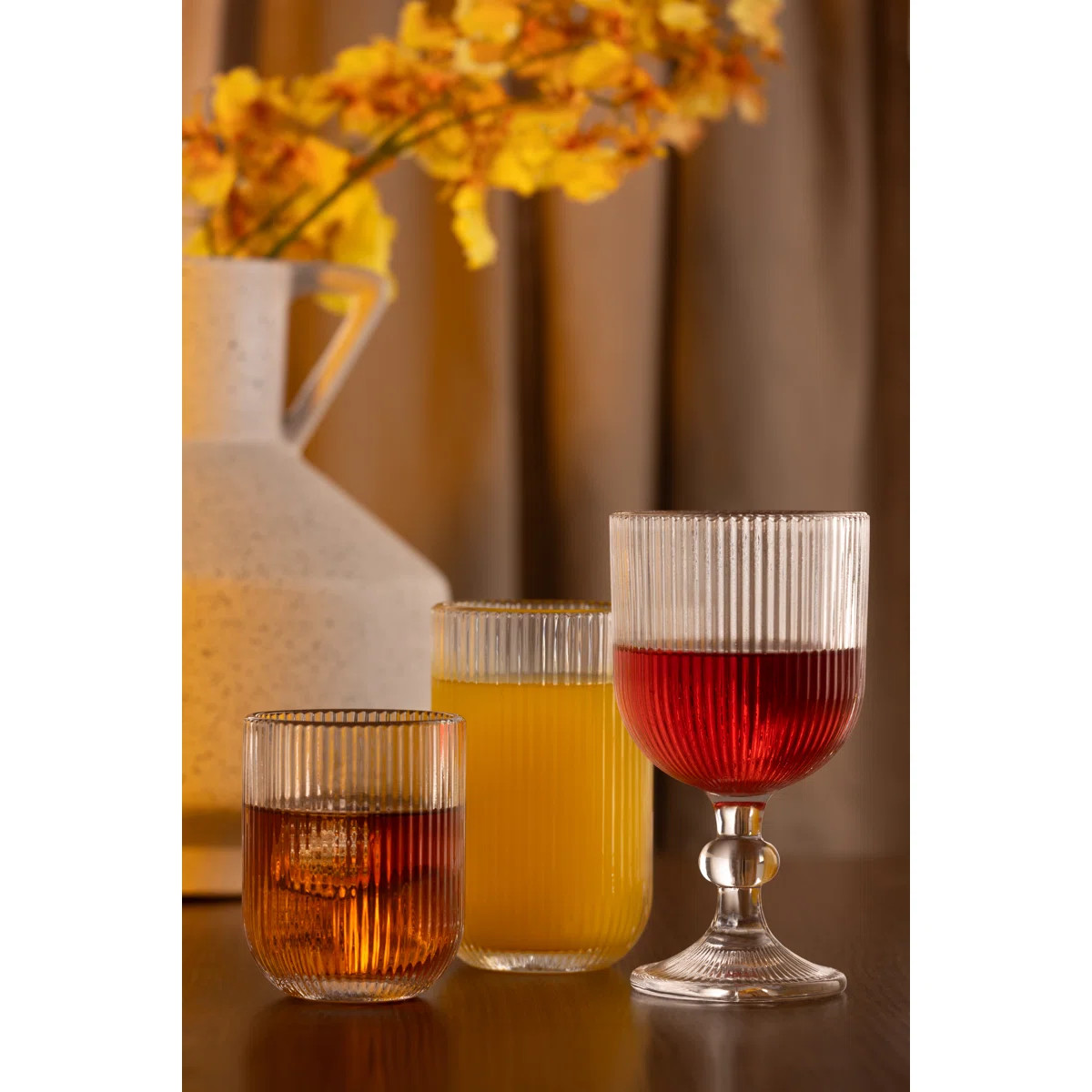 Ravenhead Linea Mixer Glass 280ML (Set of 4) | Wayfair UK