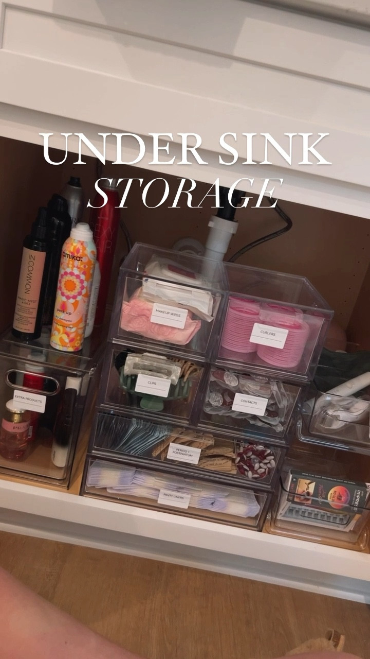 Under sink storage for my primary bathroom! 

#LTKhome #LTKunder50 #LTKFind