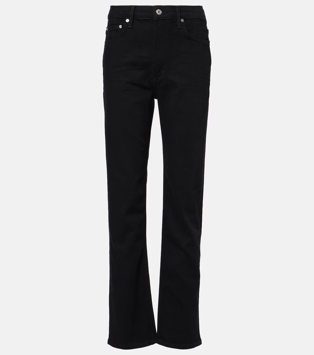 Zurie Long high-rise straight jeans | Mytheresa (UK)