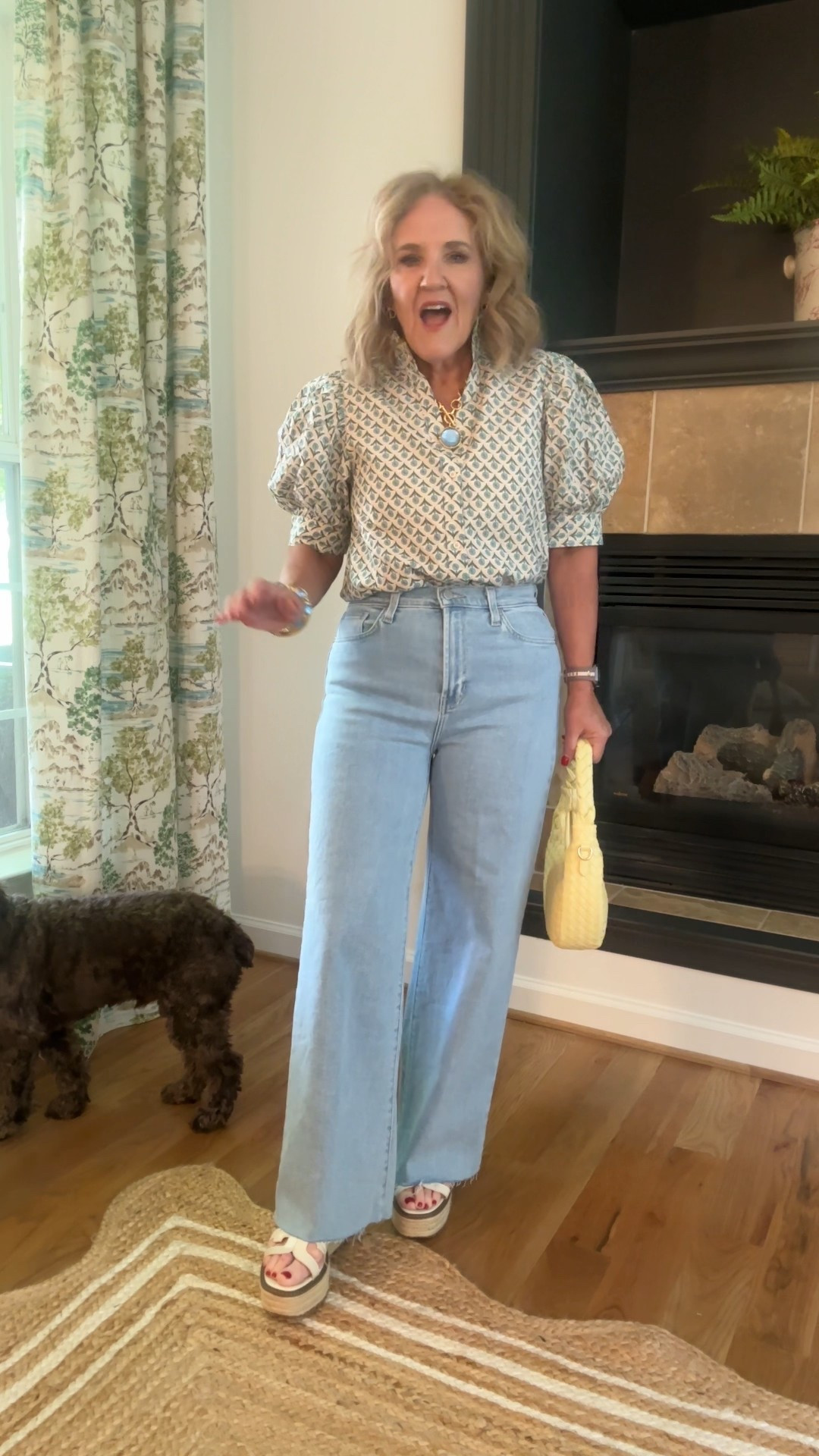 New arrivals! 15% off with code NANETTE15 good through May 31st 
Top size medium 
Jeans size 29/8  these are so good! Raw hem so easy to trim to the length you want 

Summer outfit summer blouses 

Avara tops fun blouses 

#LTKSeasonal #LTKOver40 #LTKFindsUnder100