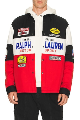 Nylon Colorblock RL Racing Sport Shirt | FWRD 