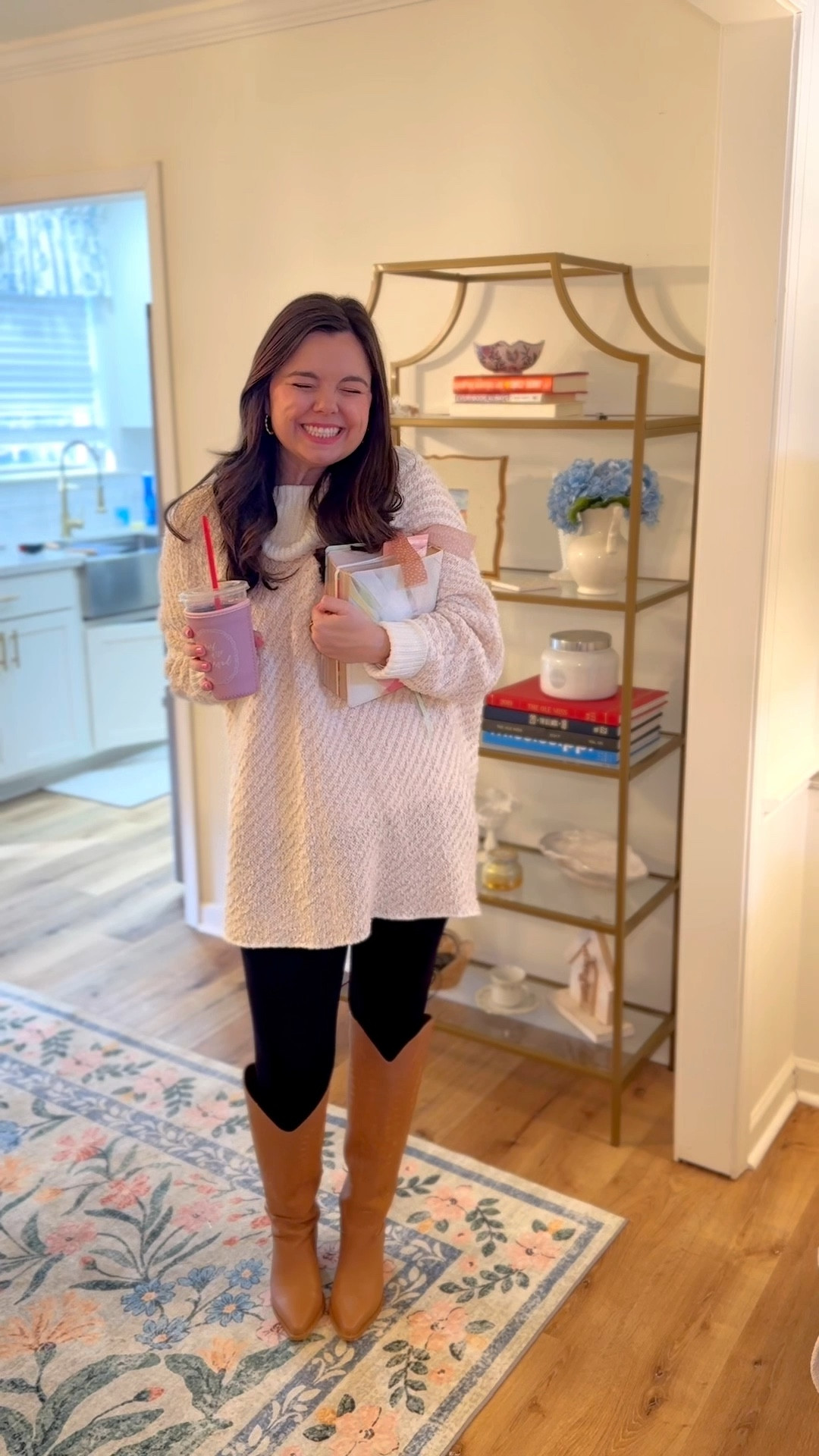 Sunday outfit of the day for a chilly morning at church!! Loving neutrals lately! ❤️

#LTKSaleAlert #LTKgrwm #LTKootd