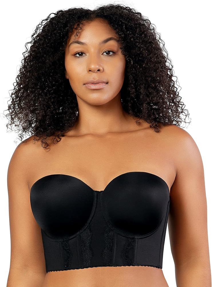 PARFAIT Elissa P50116 Women's Full Bust and Full Figure Strapless Longline Bra | Amazon (US)