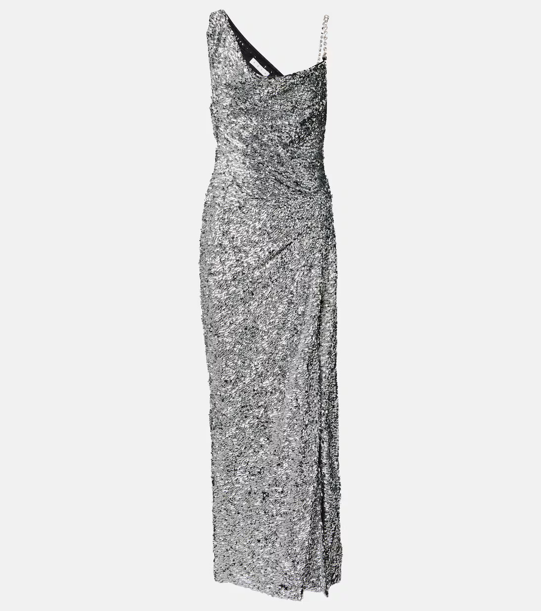One-shoulder sequined gown | Mytheresa (UK)