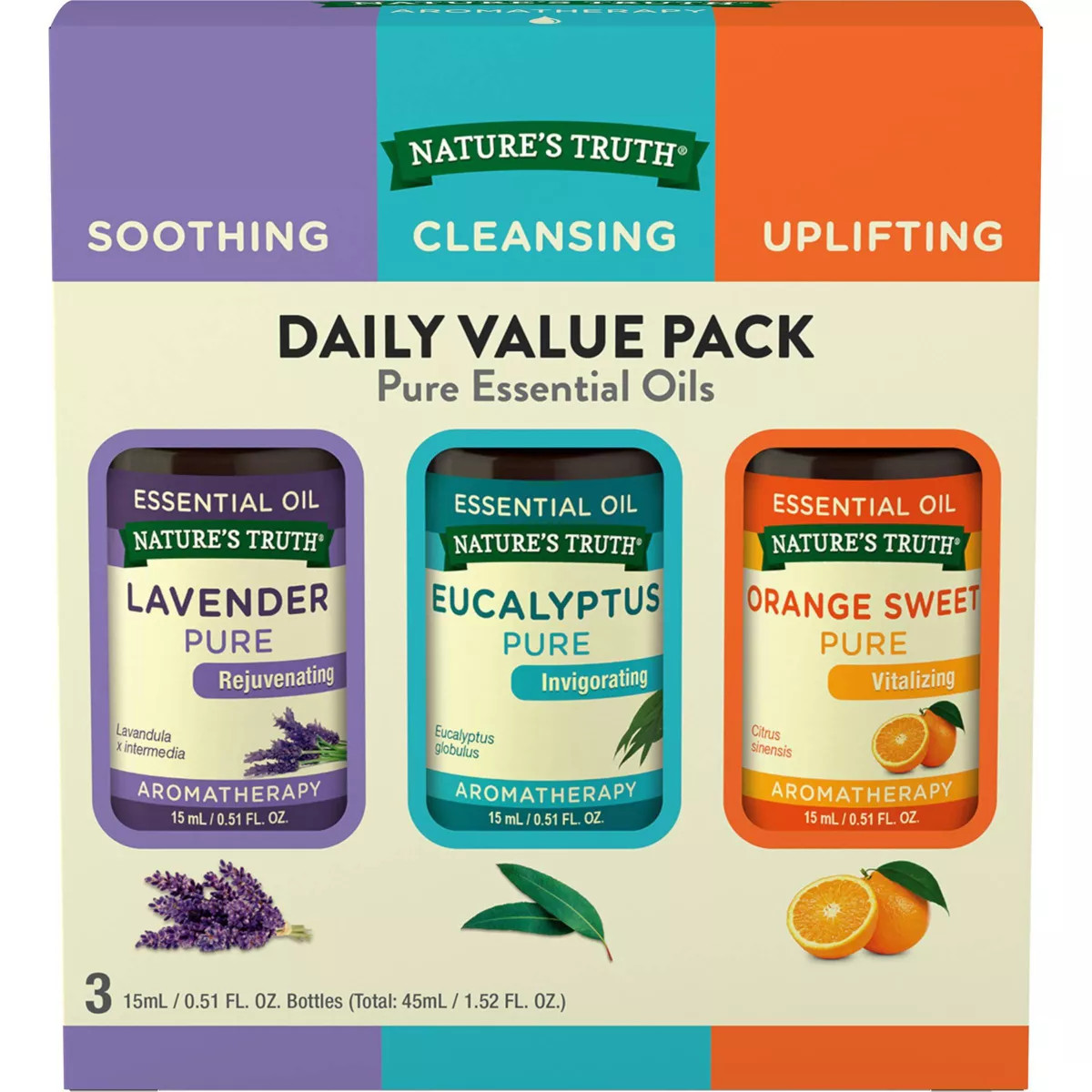 Nature's Truth Essential Oils - 3pk | Target