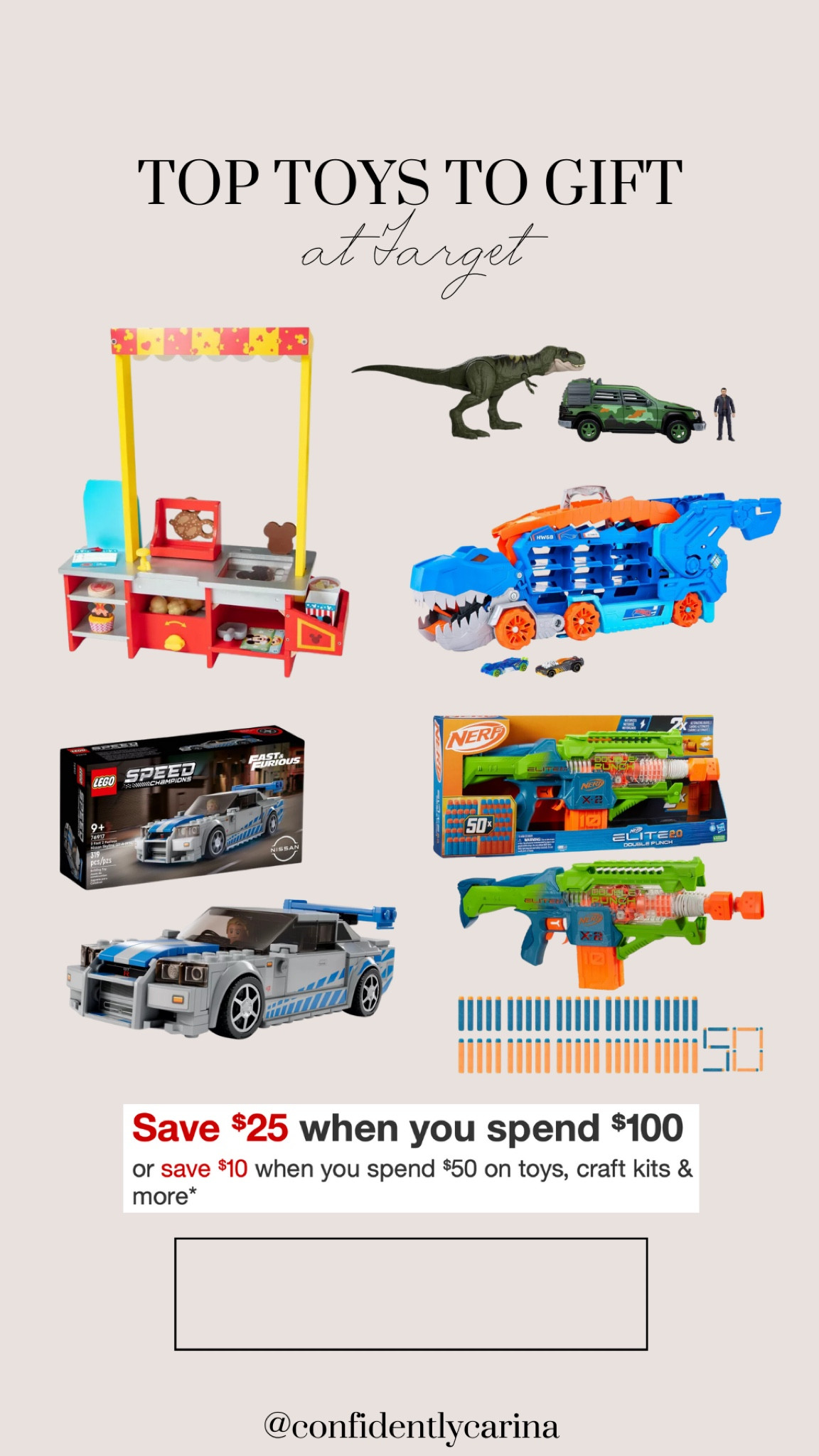 Sharing some of the top toys to gift this holiday season! Get $25 off when you spend $100 on toys at Target✨

#LTKkids #LTKGiftGuide #LTKHoliday