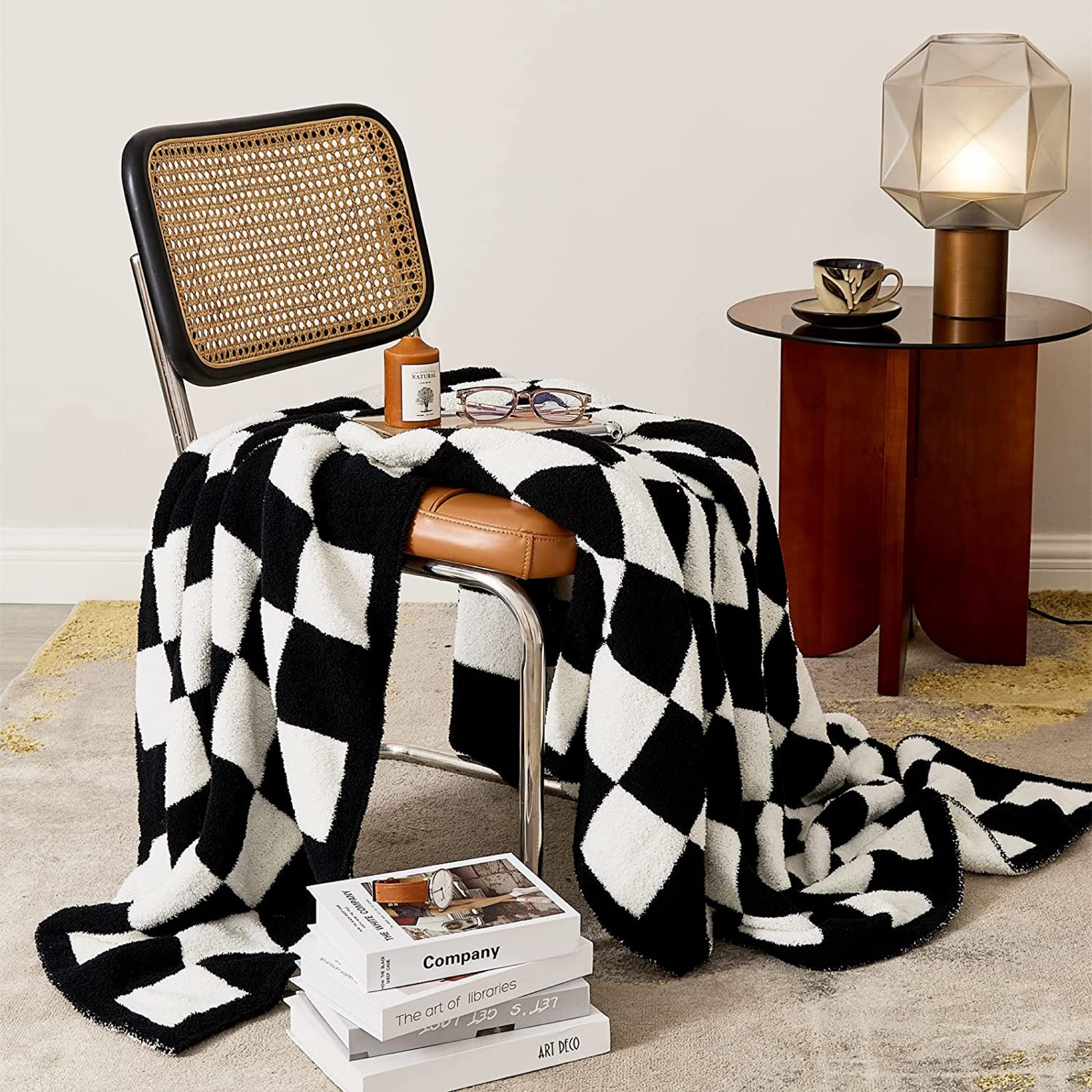 Amazon Home 
Blanket cozy blanket cozy fall 
Under $100 
Checkered blanket 

#LTKunder100 #LTKSeasonal #LTKhome
