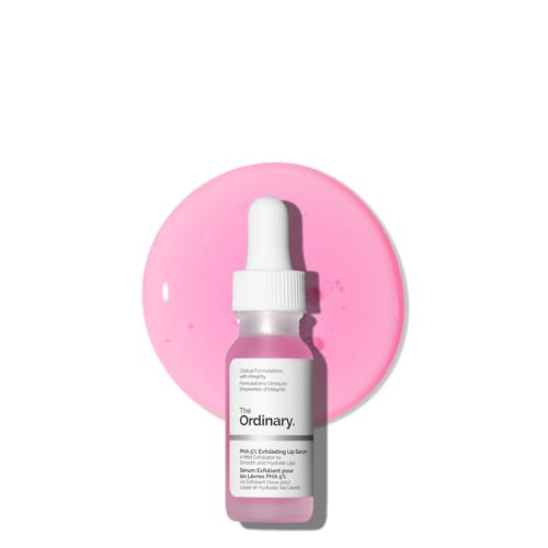 The Ordinary PHA 5% Exfoliating Lip Serum, Hydrating Overnight Lip Exfoliator Treatment, 0.5 Fl Oz | Amazon (US)