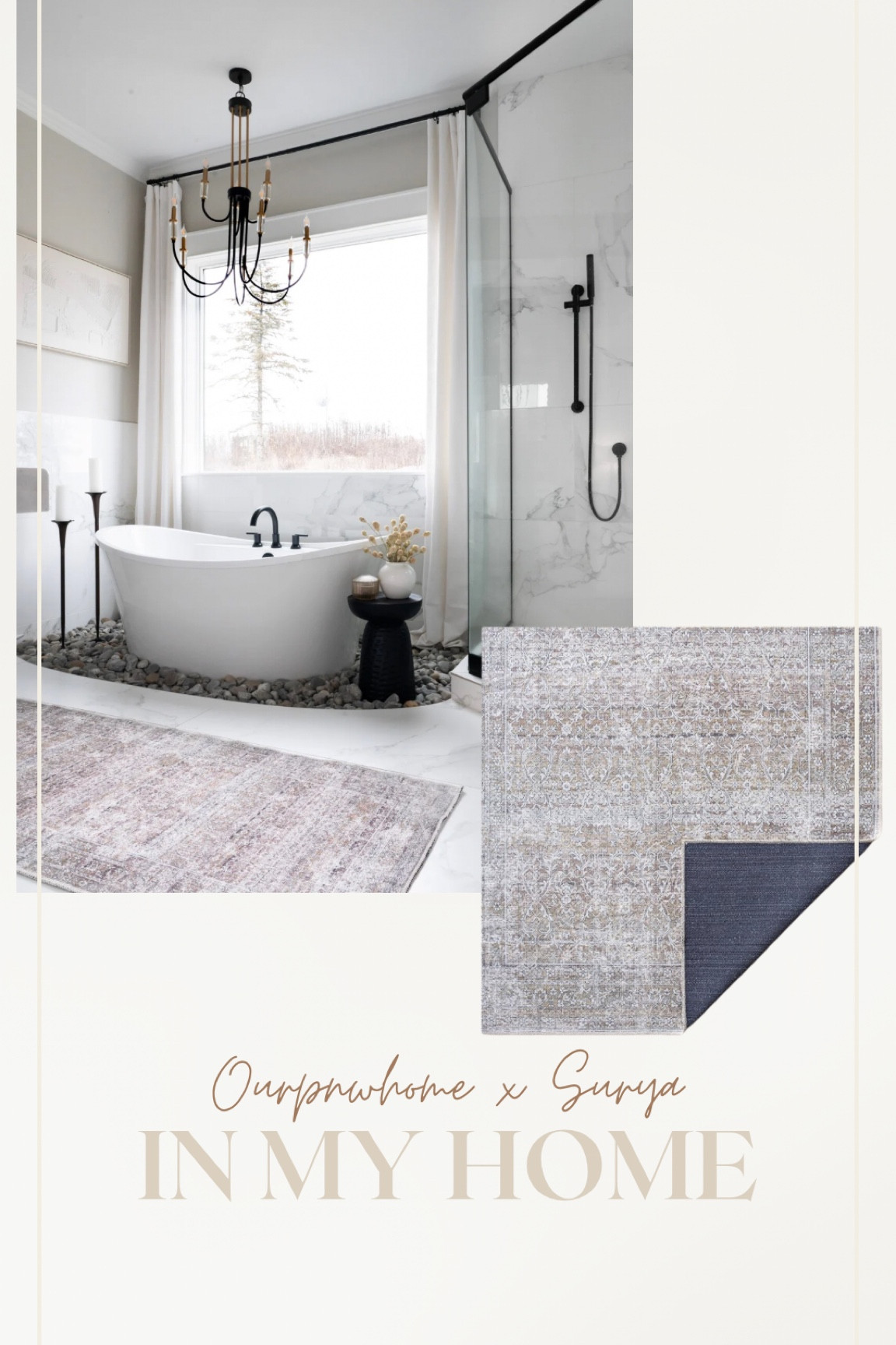 Introducing my new Rug collection with Surya #OurpnwhomexSurya. These PNW inspired rugs are designed with families in mind, and are a perfect collection full of neutral styles for any space in your home. 

Pictured here the taupe rug from the Rainier Collection!

#LTKstyletip #LTKhome