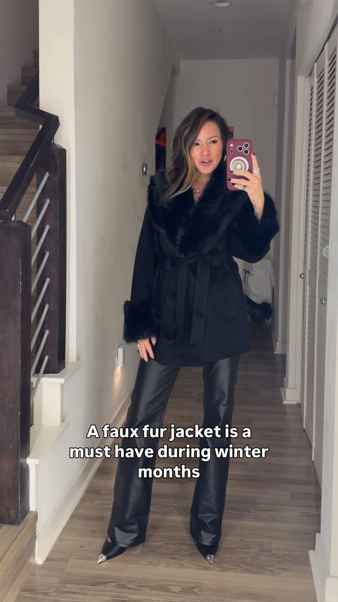 A faux fur jacket is a must have during winter months. This one is lightweight and comes in multiple colors. Grab it on major sale now. 

Fur jacket, winter outfit, sale, The Stylizt 

#LTKootd #LTKSeasonal #LTKSaleAlert