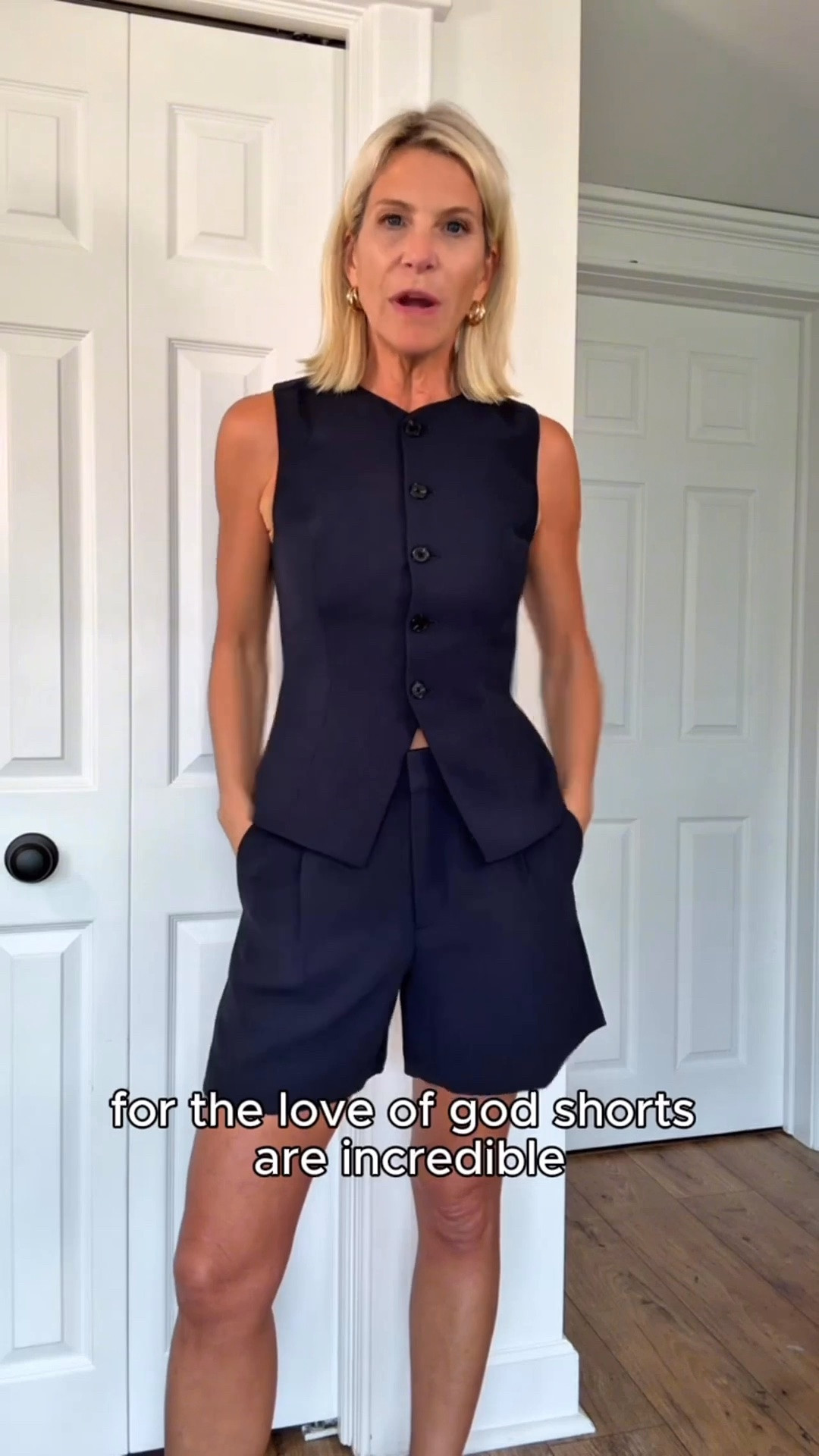 These tailored shorts are such a polished summer staple! They pair perfectly with the matching vest or your favorite tee for an easy, elevated look. They have a flattering, tailored fit and are great for dressing up or down all summer long.

💡 LTK MADE EASY

❤️ Heart = Support my posts
🔖 Save = Get sale & restock alerts
📋 Lists = Keep favorites organized
📲 Share = Send to yourself for later
💬 Comment = Ask me anything

#LTKOver40 #LTKSeasonal #LTKootd