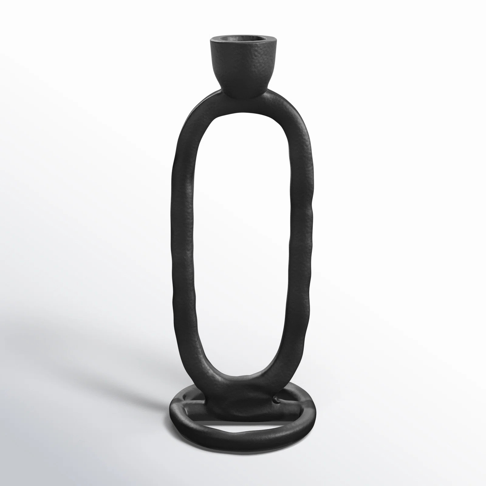 Sagebrook Home Jade Oval Ring Taper Candle Holder | Birch Lane