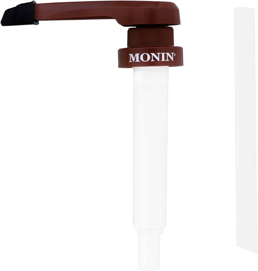 Monin - Sauce Pump, Only Compatible with 64 oz Monin Gourmet Sauce, Approximately 1/2 oz Per Pump... | Amazon (US)