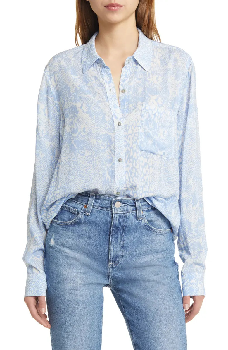 Josephine Stripe Button-Up Blouse | Nordstrom