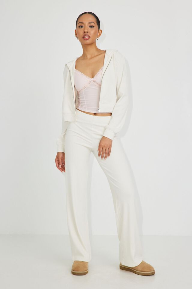 Flared Sleep Rib Pant | Garage Clothing