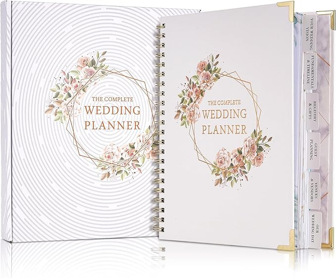 Wedding Planner Organizer Book- Wedding Planning Book with 6 Tabbed Sections,188 Pages - UK Brida... | Amazon (UK)
