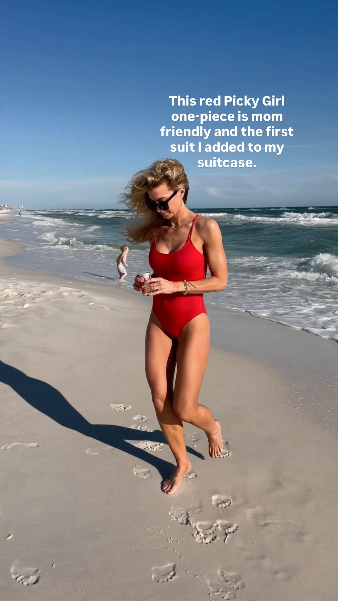 The red one-piece swimsuit every picky girl  needs! 

#LTKgrwm #LTKdayinmylife #LTKSeasonal