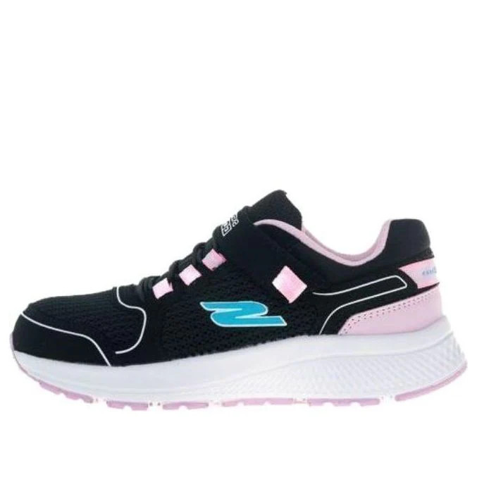 (GS) Skechers Go Run Consistent Shoes 'Black Pink' 319033L-BKLV | KICKS CREW