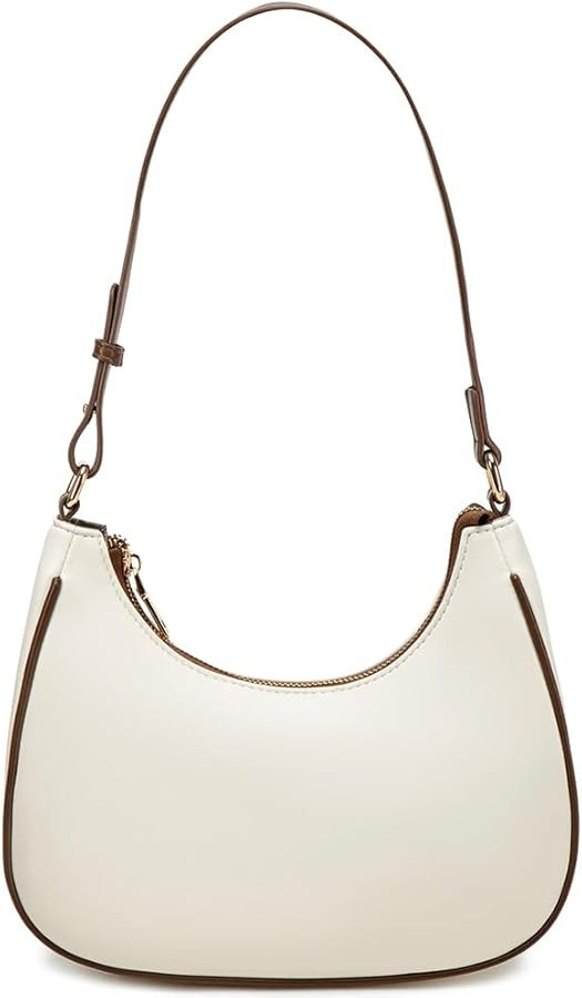 Crescent Shoulder Bags for Women Cute Hobo Tote Handbag Under the Arm Purses Mini Clutch Purse wi... | Amazon (US)