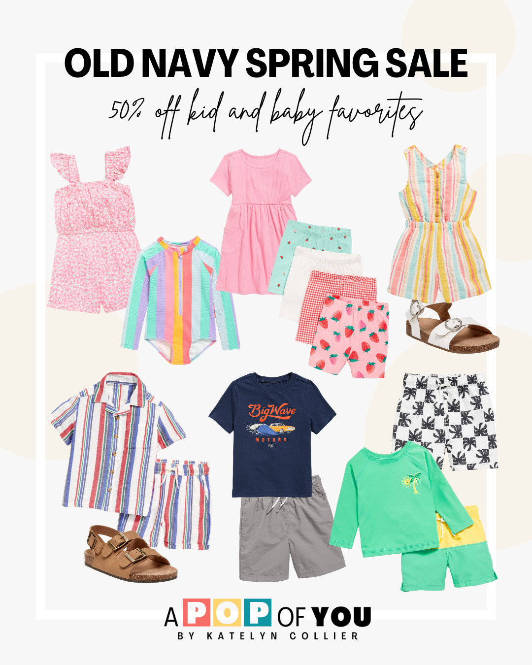 Old Navy 50% off spring sale ✨

 

#LTKSaleAlert #LTKFamily #LTKKids