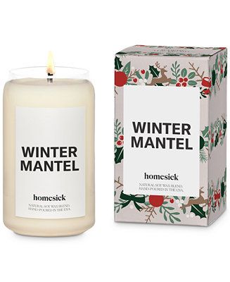 Homesick Candles Winter Mantel Candle, 13.75-oz. & Reviews - Unique Gifts by STORY - Macy's | Macys (US)