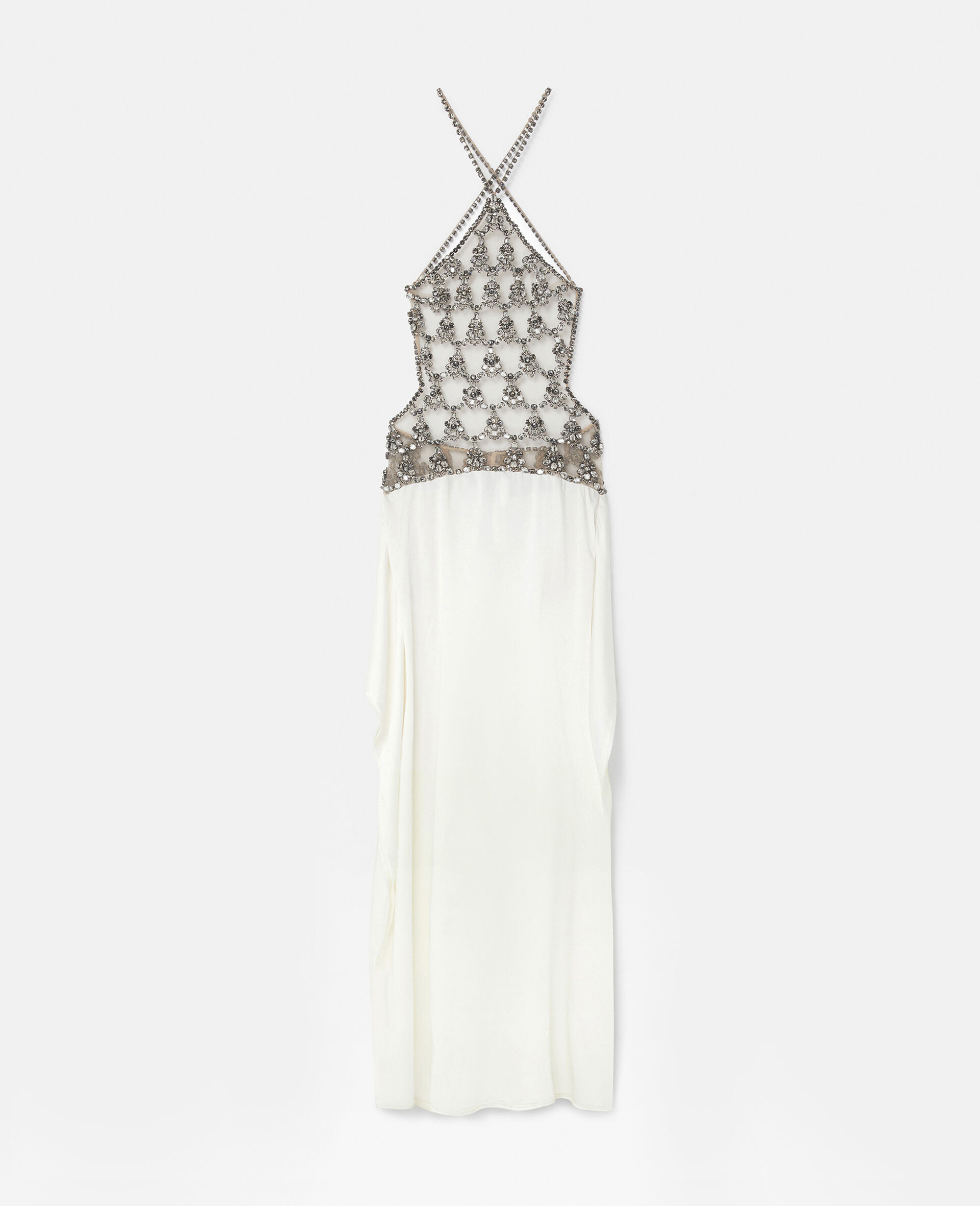 Crystal Cage Halterneck Maxi Dress | Stella McCartney (Global)