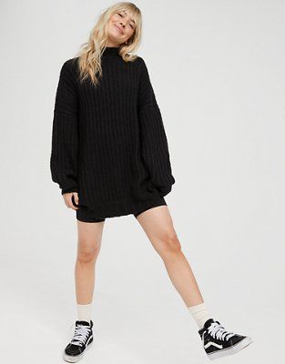 OFFLINE By Aerie Oversized Turtleneck Sweater | American Eagle Outfitters (US & CA)
