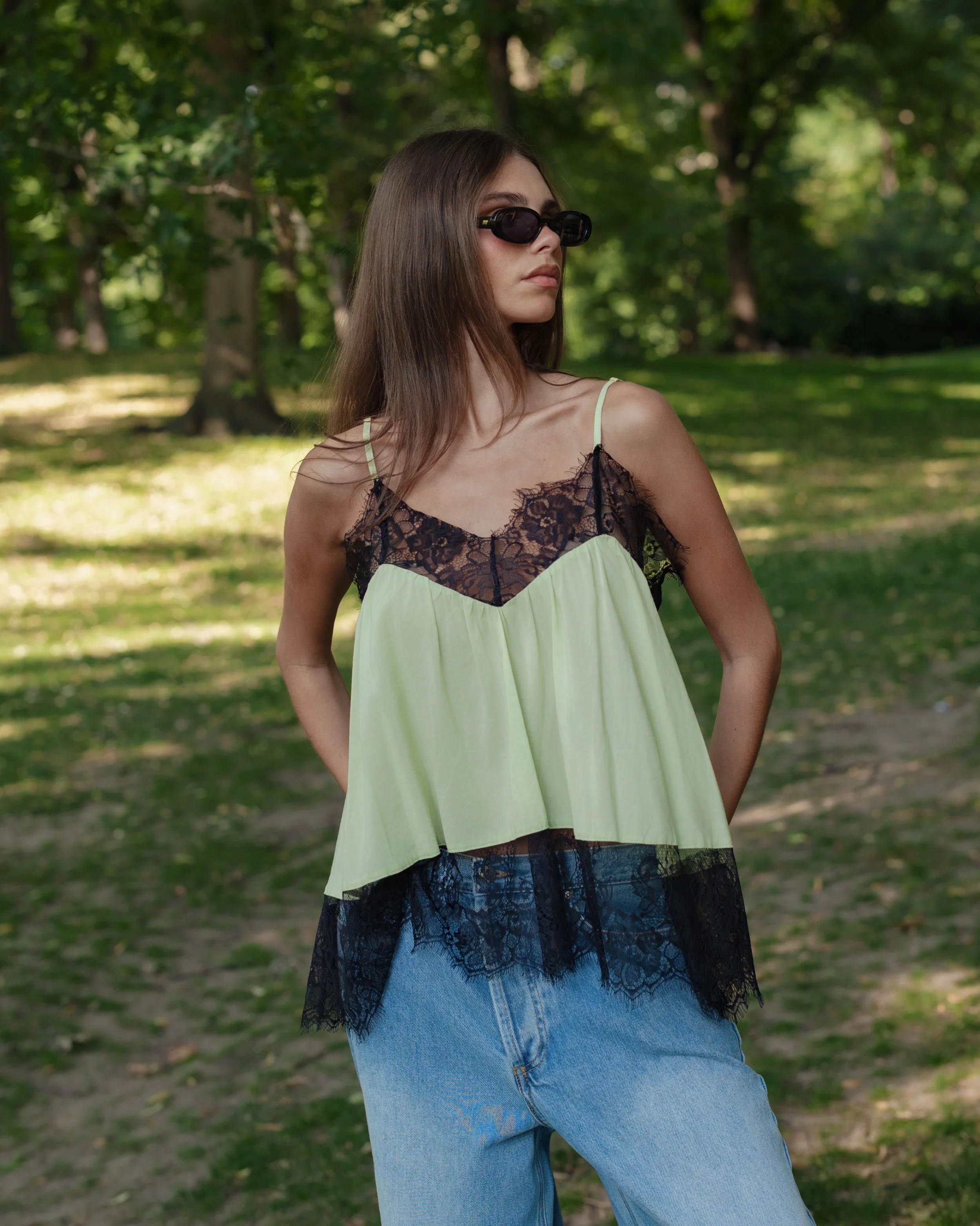 Lace Trim Cami | We Wore What