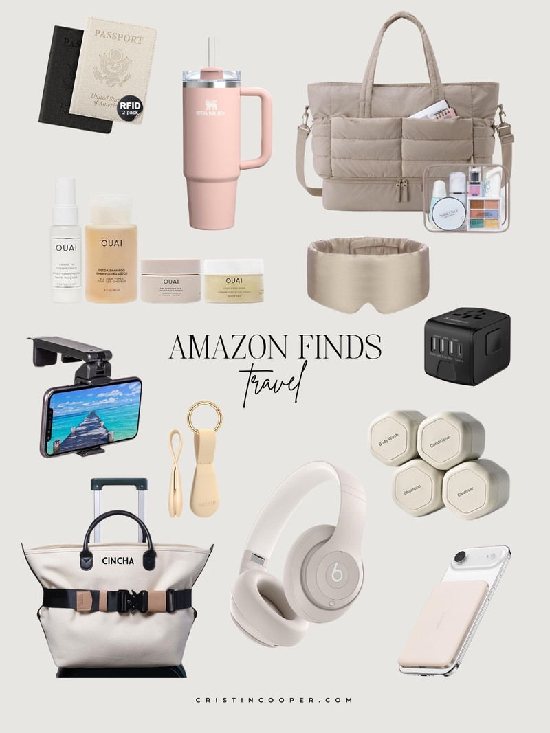 Travel essentials from Amazon 

 #LTKTravel