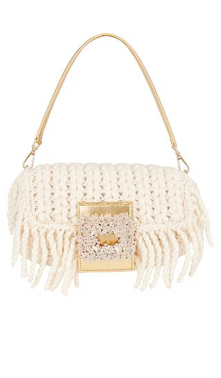 Mia Shoulder Bag in Wool Milk | Revolve Clothing (Global)