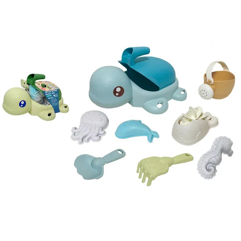 Beach Toys Set for Kids, Turtle Beach Sand Toy. Set Including Friendly Turtle , Watering can, Bea... | Walmart (US)