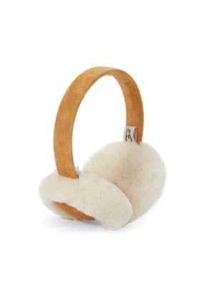 UGG Kid's Leather &amp; Shearling Earmuffs on SALE | Saks OFF 5TH | Saks Fifth Avenue OFF 5TH