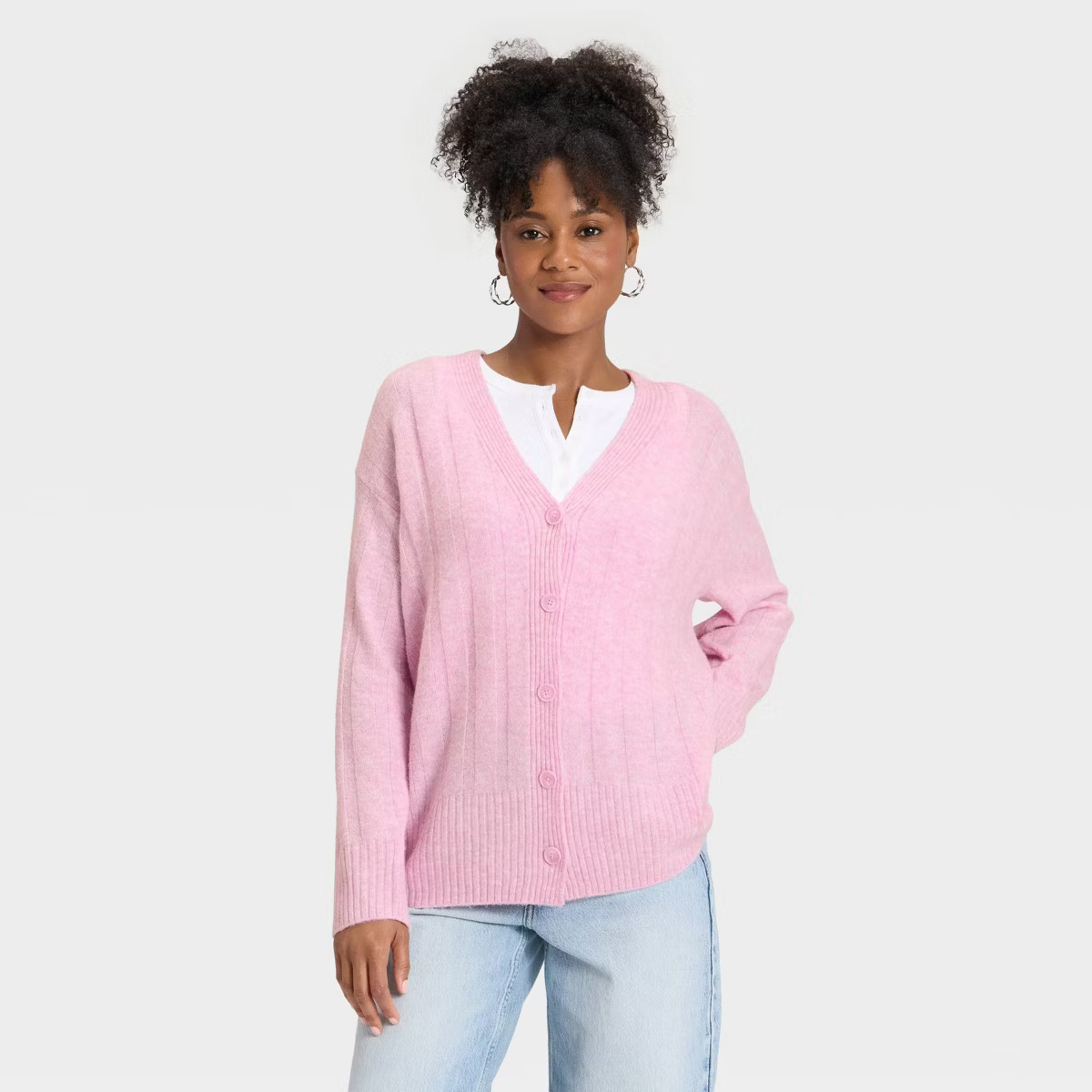 Women's Knit Ribbed Cardigan - Universal Thread™ | Target