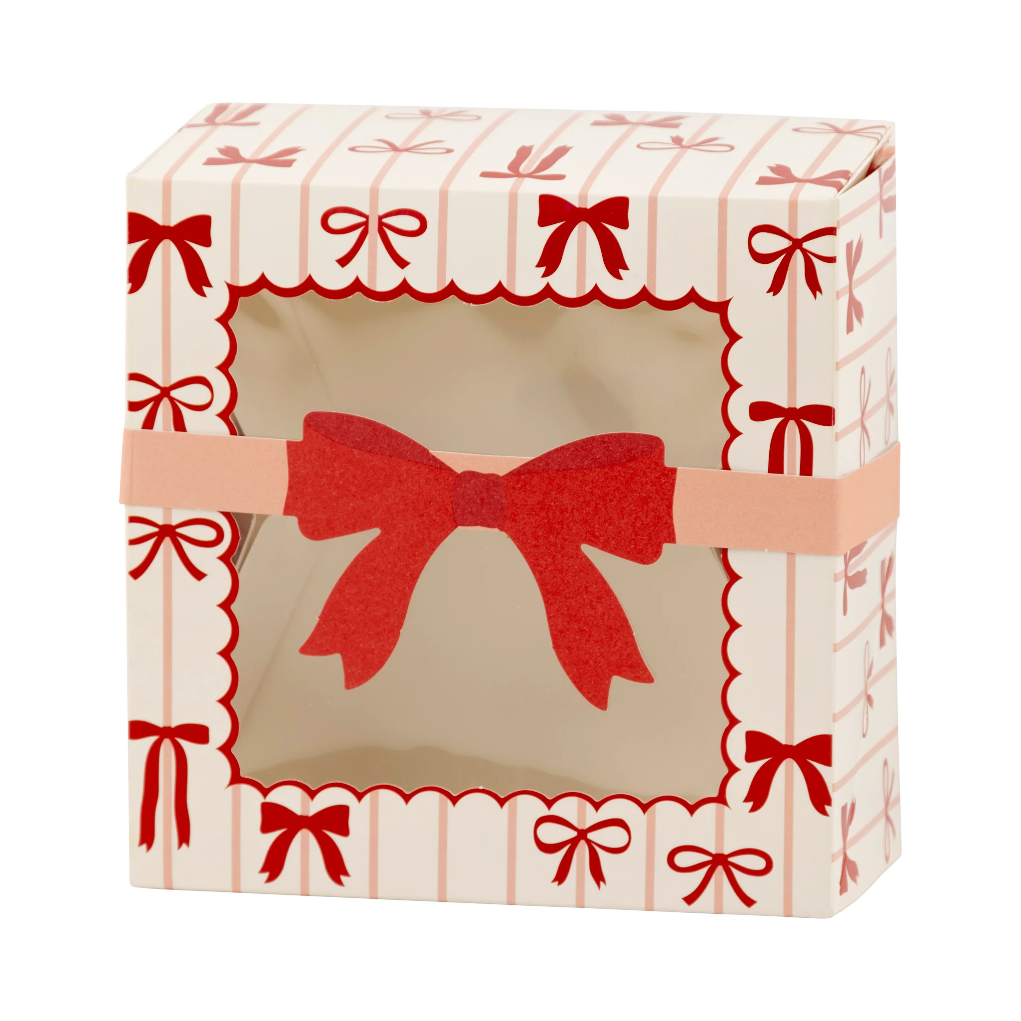 Red and Pink Bows Cookie Box | My Mind's Eye