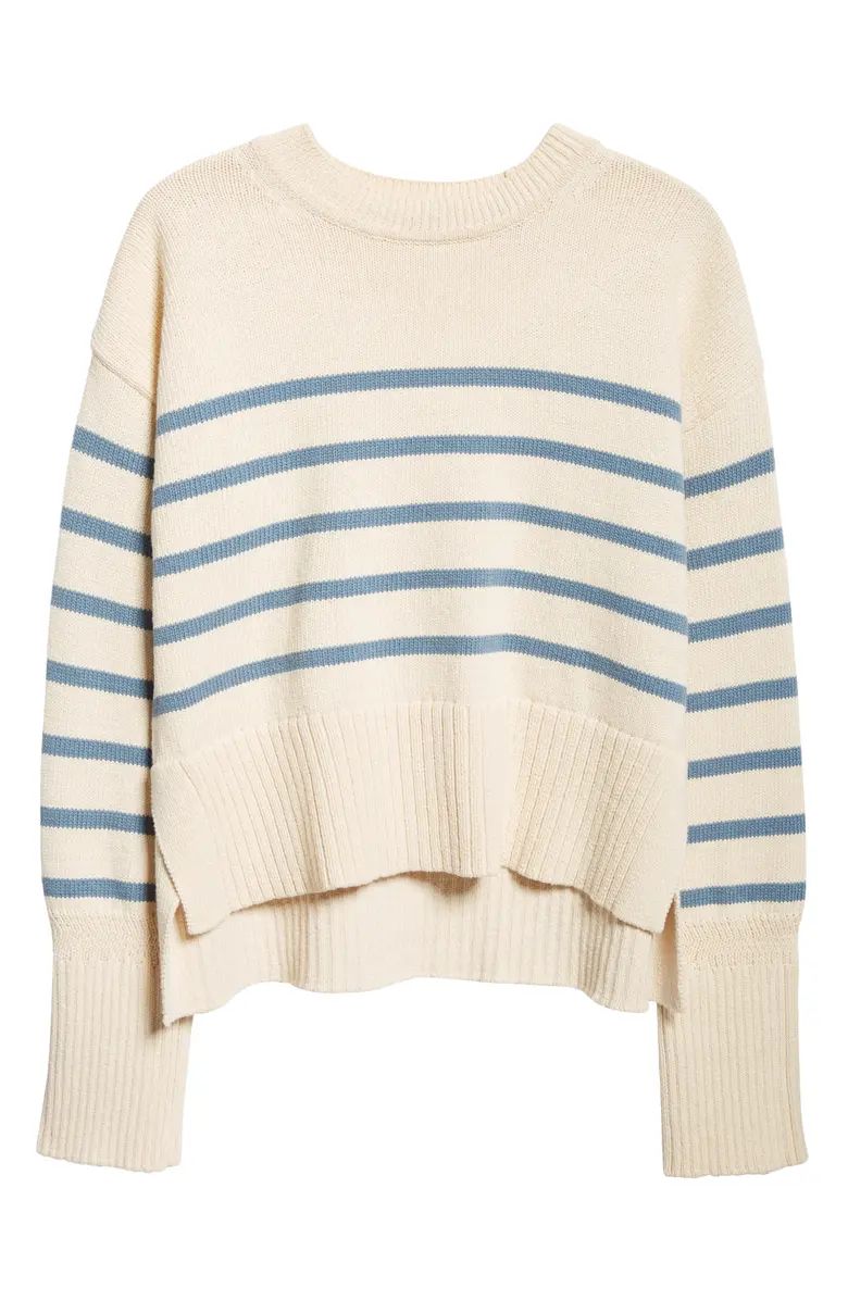 Andover Stripe Linen Blend Sweater | Nordstrom